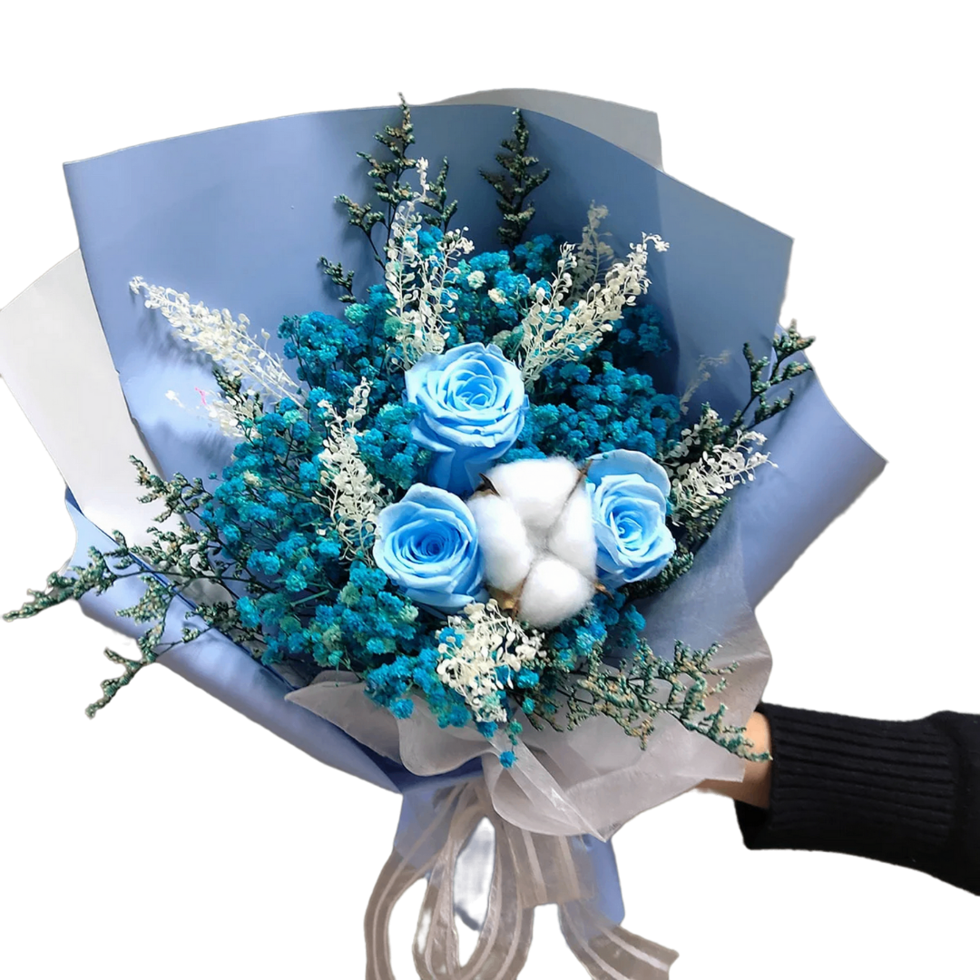 Buchet cu flori criogenate - Ocean Breeze